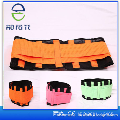Stabilizing Lumbar Lower Back Brace and Support Belt with Dual Adjustable Straps